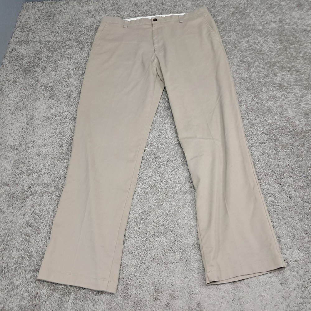 Dockers Classic Fit Khaki Chino Pants Mens 36x33 Tan Stretch Cotton Blend‎ 6636